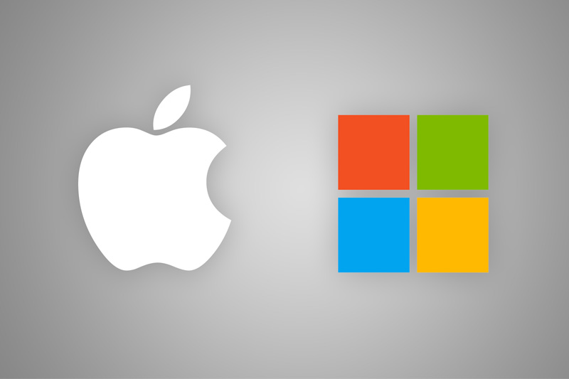 Apple and Microsoft rivalry heating up again