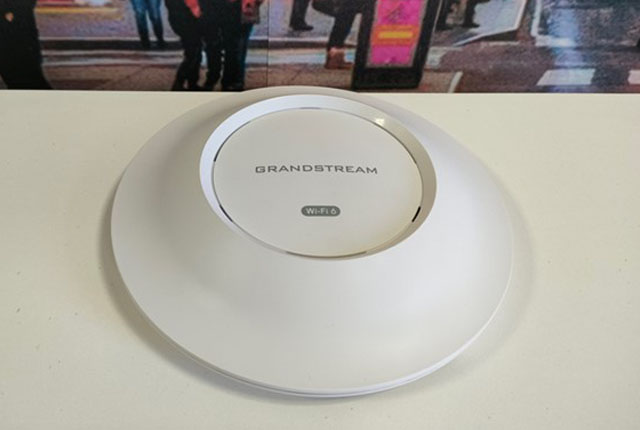 Grandstream Enterprise Indoor Wi-Fi 6 Access Point — Great performance in a compact package