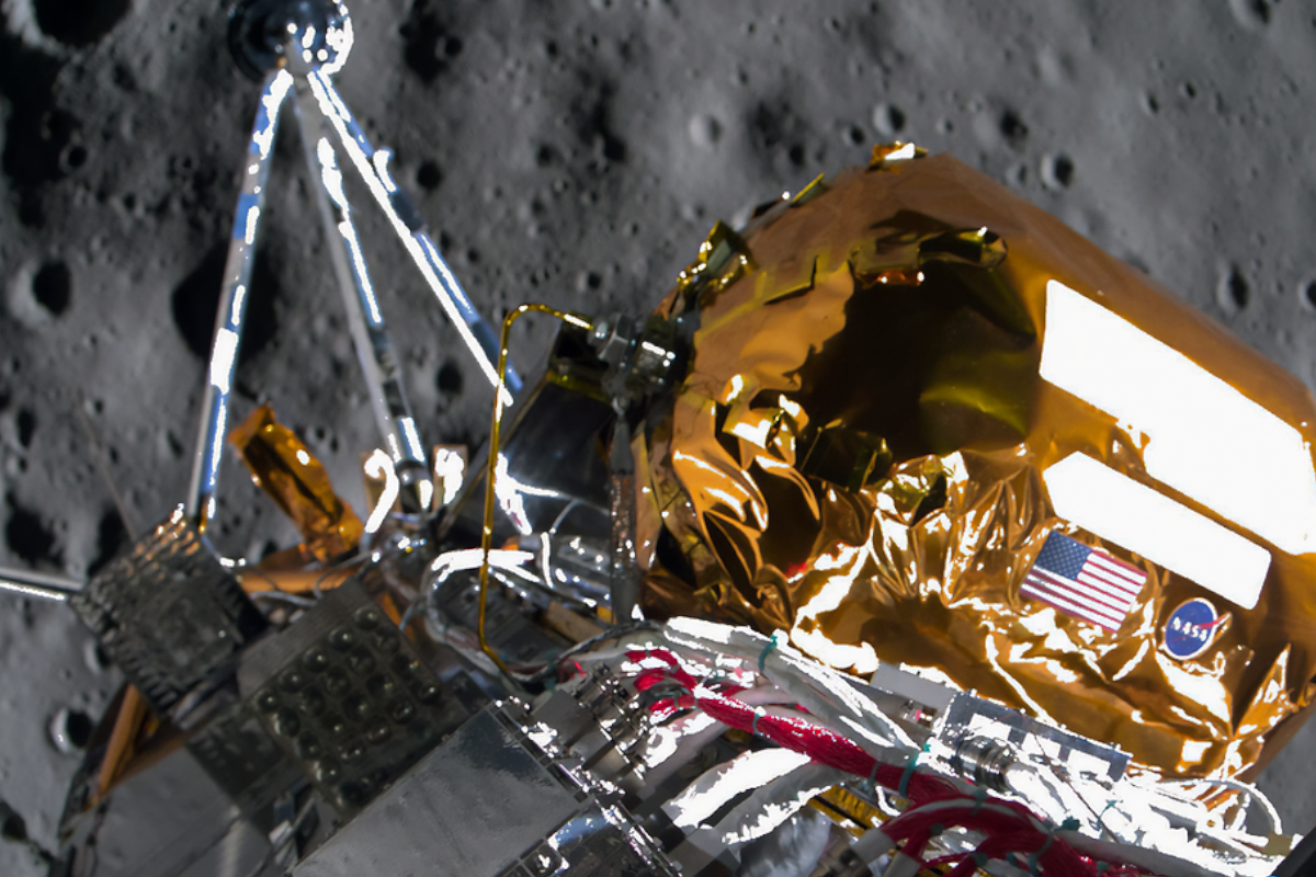 US Moon lander goes dark
